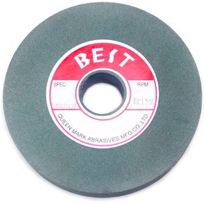 Utoolmart 6" Bench Grinding Wheels Green Silicon Carbide 80 Grit for Surface Grinding 1pcs