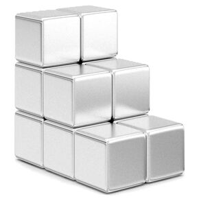 REALTH Square Magnets Neodymium Rare Earth Magnets for Research Industrial Purposes Educational (MCB1503)