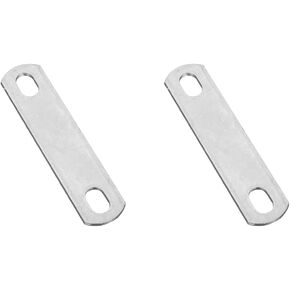 National Hardware N222-331 2191BC U Bolt Plate in Zinc plated, 3/8X3