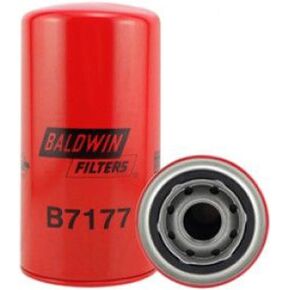 Baldwin B7177 Heavy Duty Lube Spin-On Filter,Red