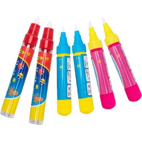 wonuu Water Drawing Pens Replacement Water Pen, Pens for Water Mat (Pack of 6)