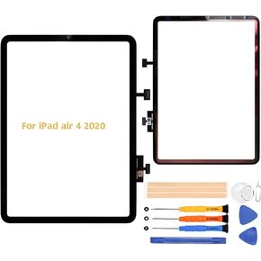for iPad Air 4 4th Gen 2020 10.9 inch Touch Screen Replacement Digitizer for iPad A2324,A2072,A2325,A2316 Panel Glass Assembly,with Free Tools