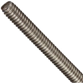 Small Parts 18-8 Stainless Steel Fully Threaded Rod, 5/16"-18 Thread Size, 36" Length, Right Hand Threads