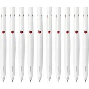 Zebra B-BA88-BK Oil-Based Ballpoint Pen, Blen, 0.7, Black Shaft, Black Ink, 10 Pieces