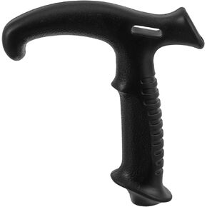 Accessories for Men Outdoor Walking Stick Hiking Stick Accessories Plastic Cane Head Polished Stick Handle Walking Cane Head Knob Trekking Poles Polishing Stick Miss Black Handles