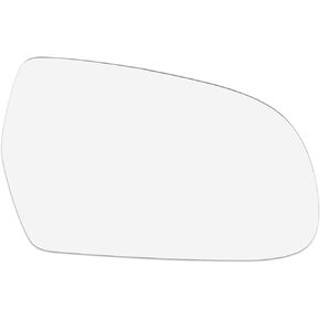 X AUTOHAUX Car Rearview Mirror Glass W/Backing Plate Heated Right Passenger Side for Audi A5 A3 Quattro S4