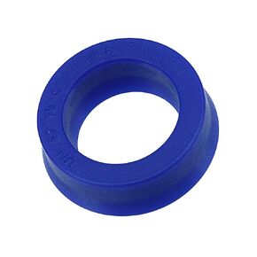 MECCANIXITY UN Radial Shaft Seal 25mm ID x 35mm OD x 6mm Width PU Oil Seal, Blue Pack of 5