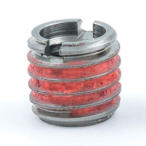 E-Z LOK Threaded Insert for Metal Thin Wall 303 Stainless Steel Thread Inserts 10-32 x 5/16-24 Pack of 5