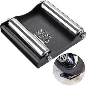 KEMIMOTO Motorcycle Wheel Cleaning Stand Portable Wheel Roller Stand Support Parking for Tire Cleaning Wheel Detailing Stand