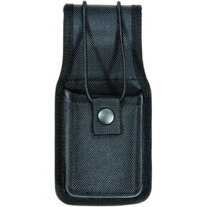 Hero's Pride Molded Ballistic Deluxe Radio Holder, Secure and Convenient Nylon Radio Holster for Duty Belt, Universal Police Radio Pouch, 180-Degree Swivel, Fits 2 1/2" W x 1 1/4" D