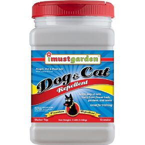 I Must Garden Dog & Cat Repellent - 3lb Granular - Natural & Pet Safe