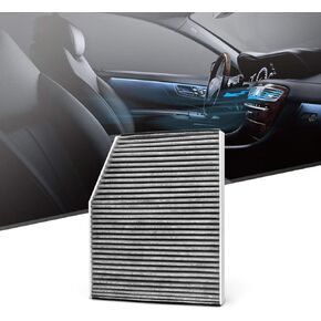 KAFEEK Cabin Air Filter Fits XC11577, BK21-18D543-AA, Replacement for 2015-2019 Ford Transit 150/250/350/350HD, includes Activated Carbon