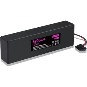 14.8V 6200mAh Replacement Battery for Xiaomi Mop Pro for Xiaomi STYTJ02YM Yunmi MVVC01-G Pro Haier JX37 Robot Vacuum Cleaner, Wyze Robot Vacuum
