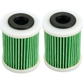Yerbay Fuel Filter for Yamaha Outboard F150 F175 F200 F225 F250 F300 F350 HP Engines (2006 and Later) Replacement 6P3-WS24A-00-00 6P3-WS24A-01-00 (2 pcs)