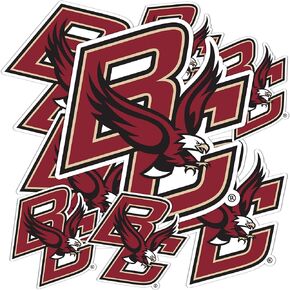 Desert Cactus Boston College Sticker Eagles BC Stickers Vinyl Decals Laptop Water Bottle Car Scrapbook T3 (Type 3-1)