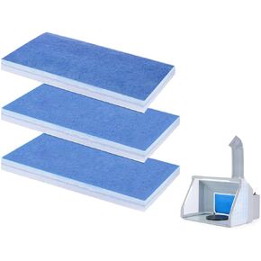 3 Pcs Paint Booth Filter, Airbrush Spray Booth Filter Set, Spray Booth Replace Air Filter, Fit Airbrush Hobby, Craftsmen and Spray Paint Booth in Kuwait