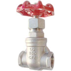 304 Stainless Steel Gate Valve,3" NPT Stainless Steel Female Threaded Rotary globe valve for water flow switches, fuel water vapor, air switches, for sump pumps and air compressors DN80