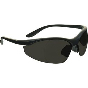 proSPORT Full Lens Reader Safety Glasses Clear or Smoke Sport Wraparound Curve NOT BIFOCAL
