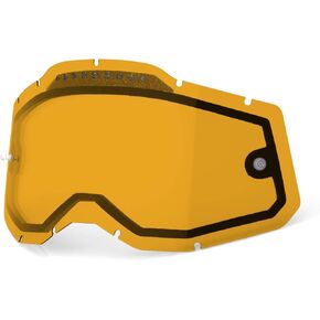 100% Goggle Vented Replacement Lens - Racecraft 2, Accuri 2, Strata 2 Compatible