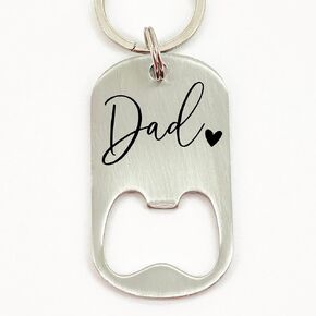Dad Bottle Opener Gift Idea Christmas Birthday Fathers Day Gift Idea For Daddy Gift Best Dad Ever Gift Dad Bottle Opener FBA-FAMILY-BOTTLE (|Dad|)