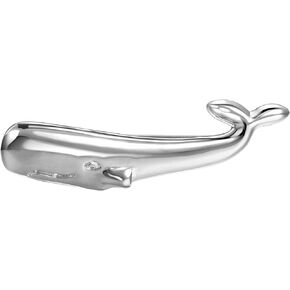 Yoursfs Novelty Marine Animals Tie Clip for Men Shark Whale Unique Cool Personalized Business Tie Bar Pin Jewelry