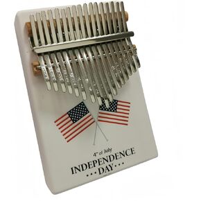 REGIS Kalimba 17Key Thumb Piano with Instruction Book and Tuning Hammer ，Portable Personal Musical Instrument， Beginners to Professionals
