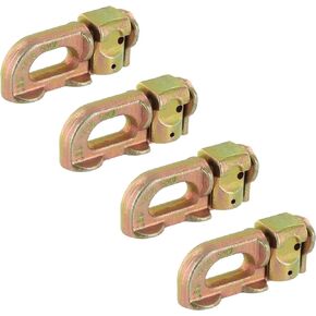 US Cargo Control L Track Double Stud Fitting, Use With L Track Rails In Your Truck, Van, Or Trailer To Create Instant Tie-Down Anchor Points, Working Load Limit Of 1,666 Pounds