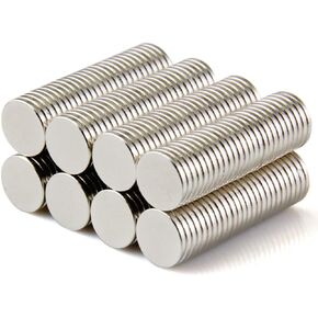 100pcs 10x1mm Refrigerator Magnets Fridge Magnet Office Magnets Magnetic Disc Whiteboard Magnets