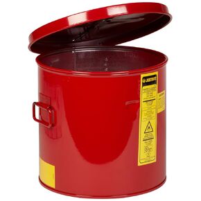 Justrite 27602 2 Gallon, 9 3/8" x 10.00" Size Dip Tanks,Red