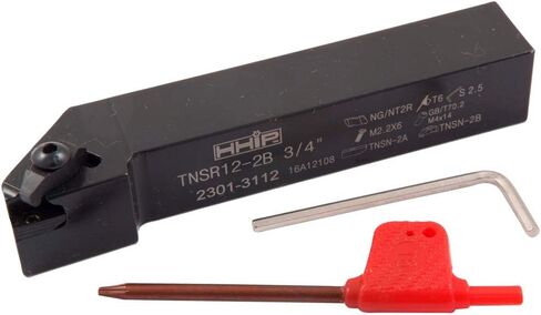 HHIP 2301-3116 TNSR16-3D Notch Style External Threading and Grooving Tool Holder, TNSR16-3D Holder in Kuwait