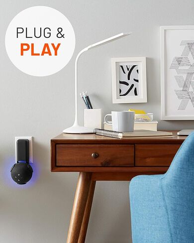 All-New, Made For Amazon Outlet Hanger, for Echo Dot (5th generation). Not compatible with Echo Dot Clock. in Saudi Arabia