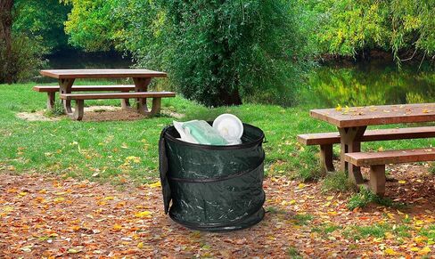 Collapsible Travel Campsite Picnic Camping Garbage Trash Can in Saudi Arabia