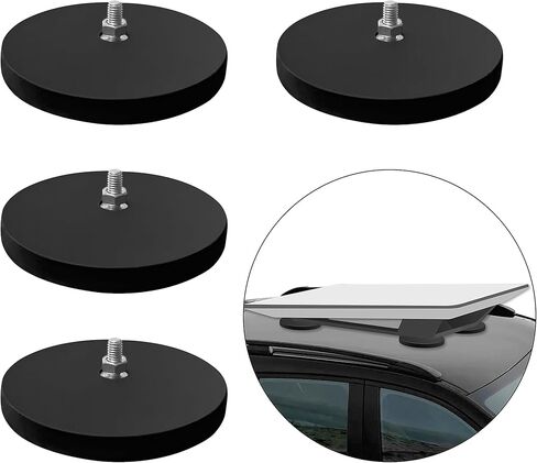 Magnetic Roof Mount for Starlink,4Pcs Magnet Base with Bolts and Nuts,can Bear 1500lb,Strong Magnets Hold The Base for Starlink Internet Kit Satellite in Kuwait