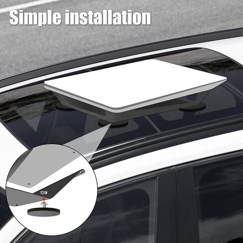 Magnetic Roof Mount for Starlink,4Pcs Magnet Base with Bolts and Nuts,can Bear 1500lb,Strong Magnets Hold The Base for Starlink Internet Kit Satellite in Kuwait