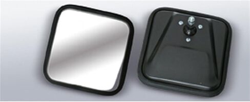 Rugged Ridge | Door Mirror Head, CJ- Style, Convex, Black | 11002.02 | Fits 1955-1986 Jeep CJ-5/CJ-6/CJ-7/CJ-8 Scrambler in Saudi Arabia