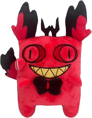 Demon Plush Toy Doll Radio Demon Plushies Anime Stuffed Figure Animal Pillow Gifts for Birthday X-mas (Cat) in Saudi Arabia