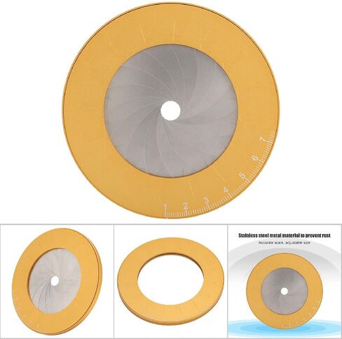 Circle Drawing Tool,Metal Round Circle Drawing Tool Professional Adjustable Drawing Ruler, Resistant,Easy to use,Accurate Scale,Adjustable Size,Small Volume in Saudi Arabia