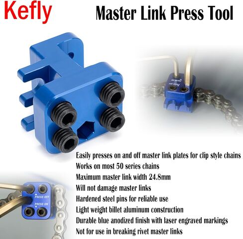 Master Link Press Tool 520 525 530 sideplate Motorcycle ATV 08-0675O, Motorcycle accessories in Kuwait