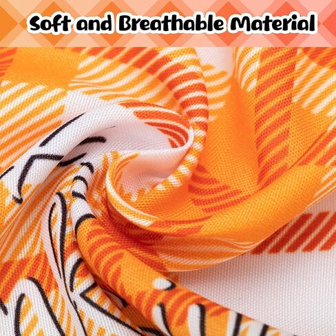 KOOLTAIL Dog Halloween Bandana 2 Pack - Holiday Dog Bandanas Adjustable Soft Dog Scarf Pet Triangle Bib with Festival Element, Dog Halloween Thanksgiving Christmas Bandanas for Small Medium Large Dogs in Saudi Arabia