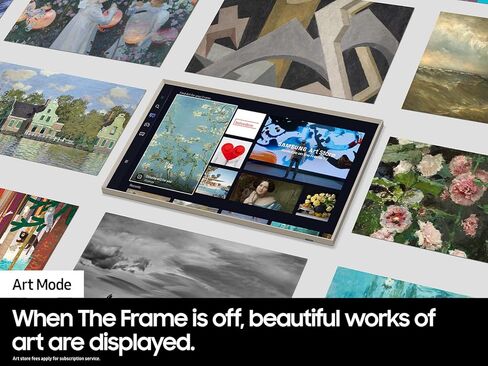 تلفزيون سامسونج QN65LS03BAFXZA 65 بوصة The Frame 4K UltraHD Smart QLED مع مكبر صوت HW-Q990C 11.1.4ch مع مكبرات صوت خلفية ودولبي أتموس (2022) in Saudi Arabia