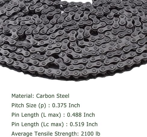 35 10 Feet Carbon Steel Roller Chain 320 Links with 2 Connecting Links in Saudi Arabia