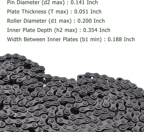35 10 Feet Carbon Steel Roller Chain 320 Links with 2 Connecting Links in Saudi Arabia