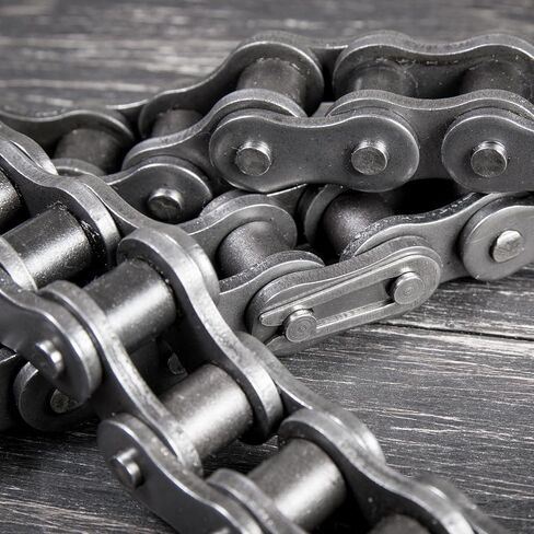 uxcell 6Pcs #25 Chain Master Connector Link Roller, 1/4" Pitch Carbon Steel, Standard Connecting Split Links for 04C Chain in Saudi Arabia