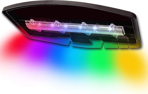 Koller Products Impact-Resistant Plastic LED Aquarium Kit, 7 Gallons, Built-in Filtration,Black in Kuwait