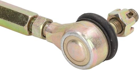 Steering Tie Rod Ball Joint, 2PCS 250mm Ball Joint Tie Rod 10mm Thread Steel Alloy for 125cc Quad Dirt Bike ATV Go Kart in Saudi Arabia