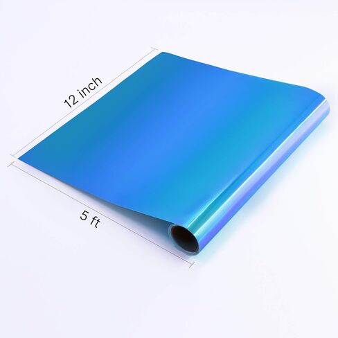 لفة فينيل أوبال ثلاثية الأبعاد مقاس 12 بوصة × 5 أقدام، فينيل دائم، لاصق SHOYISI Permanen، لجميع أنواع آلات القطع (أخضر أوبال) in Kuwait