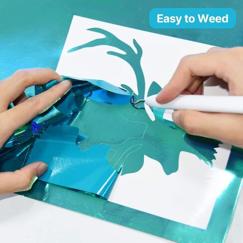 لفة فينيل أوبال ثلاثية الأبعاد مقاس 12 بوصة × 5 أقدام، فينيل دائم، لاصق SHOYISI Permanen، لجميع أنواع آلات القطع (أخضر أوبال) in Kuwait