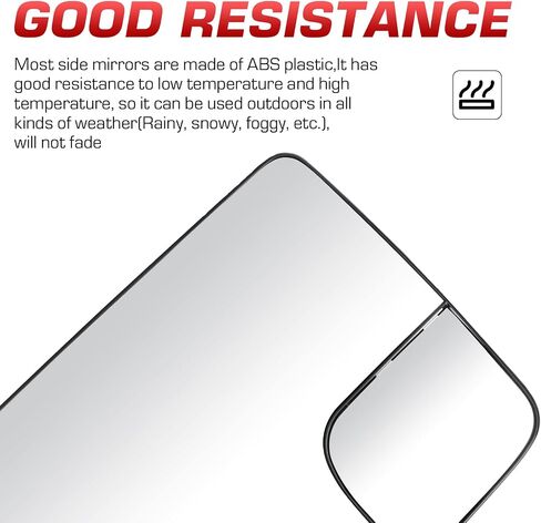 Left Driver Side View Heated Mirror Glass for 2011 2012 2013 2014 Ford F150, Replace BL3Z-17K707-E in Saudi Arabia