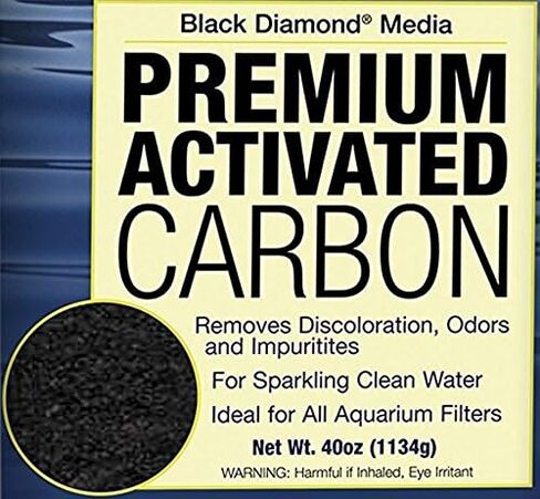 Marineland Black Diamond Premium Activated Carbon 10 Ounces, Filter Media For aquariums, Blacks & Grays in Saudi Arabia