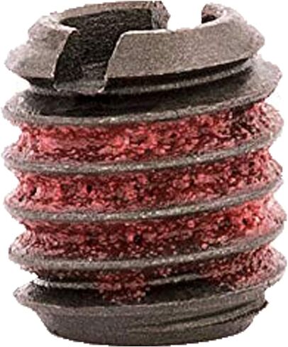 E-Z LOK - 329-006 E-Z Lok Externally Threaded Insert, C12L14 Carbon Steel, Meets AISI 12L14, #6-32 Internal Threads, 1/4"-20 External Threads, 0.280" Length, Made in US (Pack of 10) in Saudi Arabia